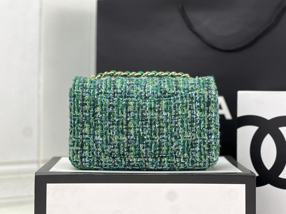 1116 Chanel CF woolen series this is a bag that can be praised by all friends around us f