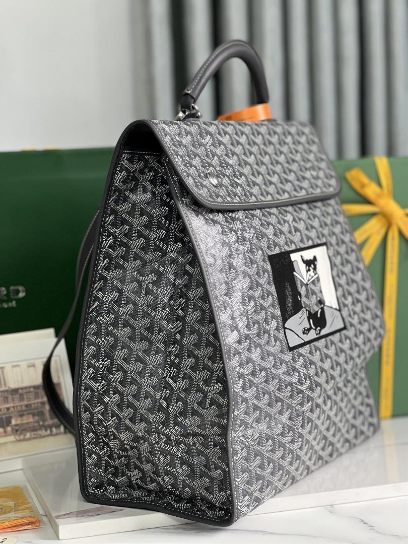 goyard Saint Leger Folding Backpack Limited Edition FitSaint Leger bag follows Goyards co