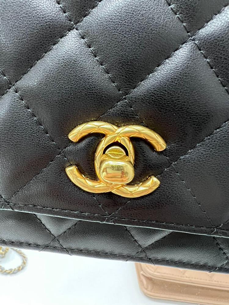 The Chanel WOC is not just a bag its a statement piece that exudes confidence and sophis