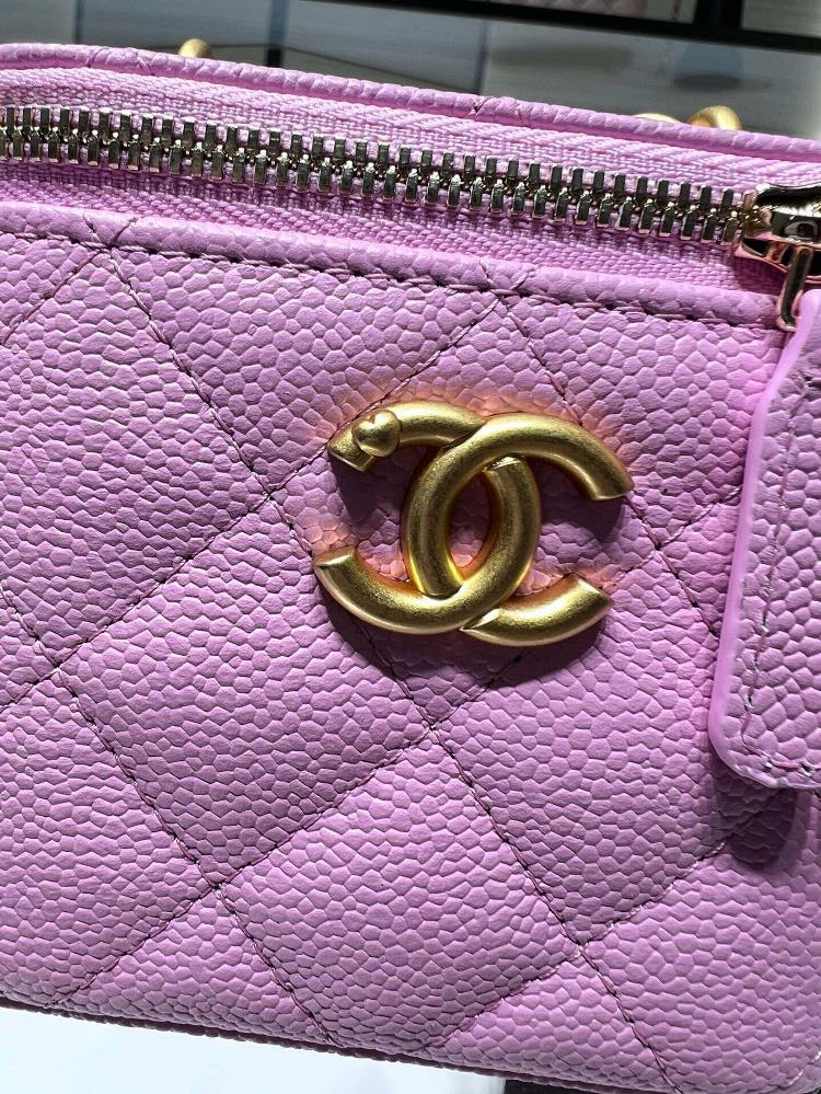 chanel bagAP3203Ydouble c embossed logo