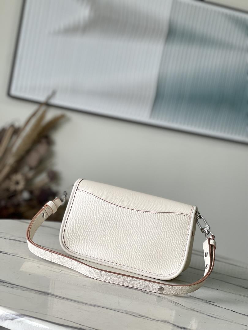 M59457 59386 Off White This Buci handbag is made of iconic Epi leather with smooth leathe