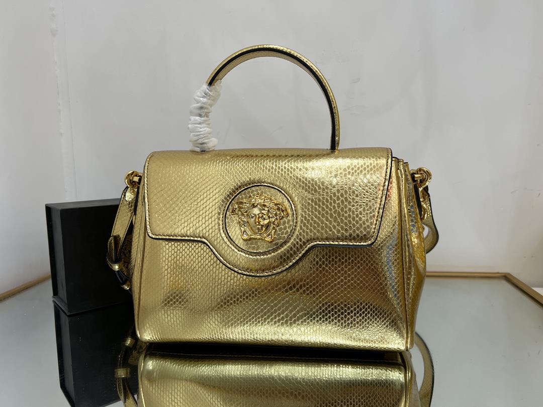 Medusa Medium Snake Versace LaMedusa 2023 SpringSummer series handbags wuy Zheng Xiuwen L