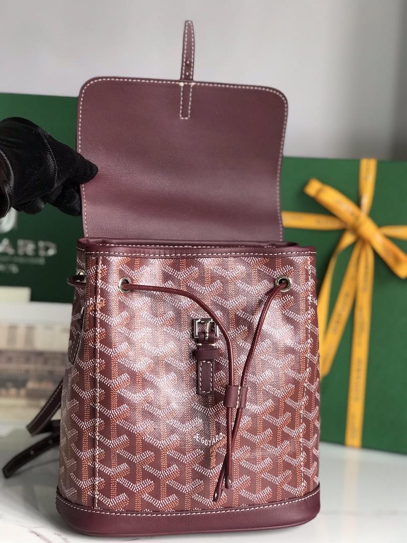 Goyard Alpin Mini Backpack Upgrade Delivery Original Gift Box Upgrade Instructions RibbonGoyar