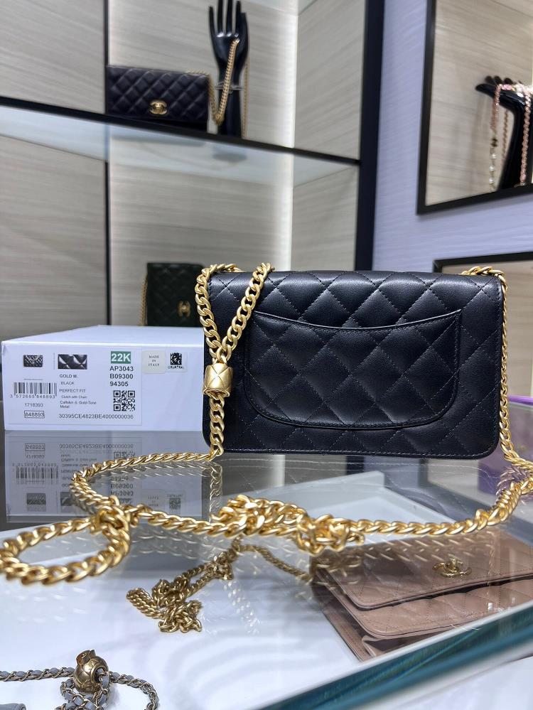 The Chanel AP3043Y New WOC Wallet on Chain bag is a fashionistas dream come true This