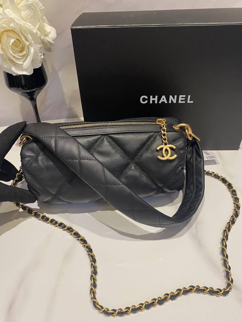 Chanel 23s new mini bowling bag is crafted from the latest topnotch fetal cowhide series