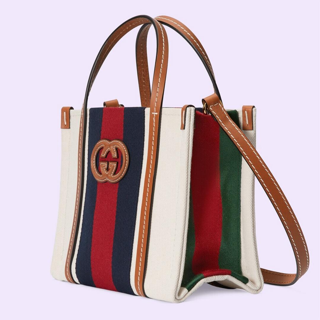 Interlocking Double G Mini Tote Bag This product supports Huabei installmentModel number 72773