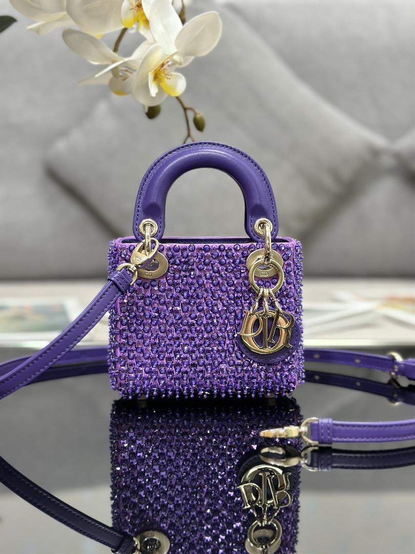 The minimalist aesthetic of the Lady Dior collection featuring embroidered honey beads and lamb ten