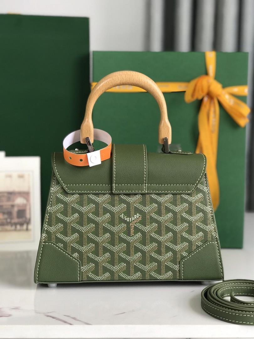 goyard Sagon bag was introduced in the 1930s Following the launch of the soft version of