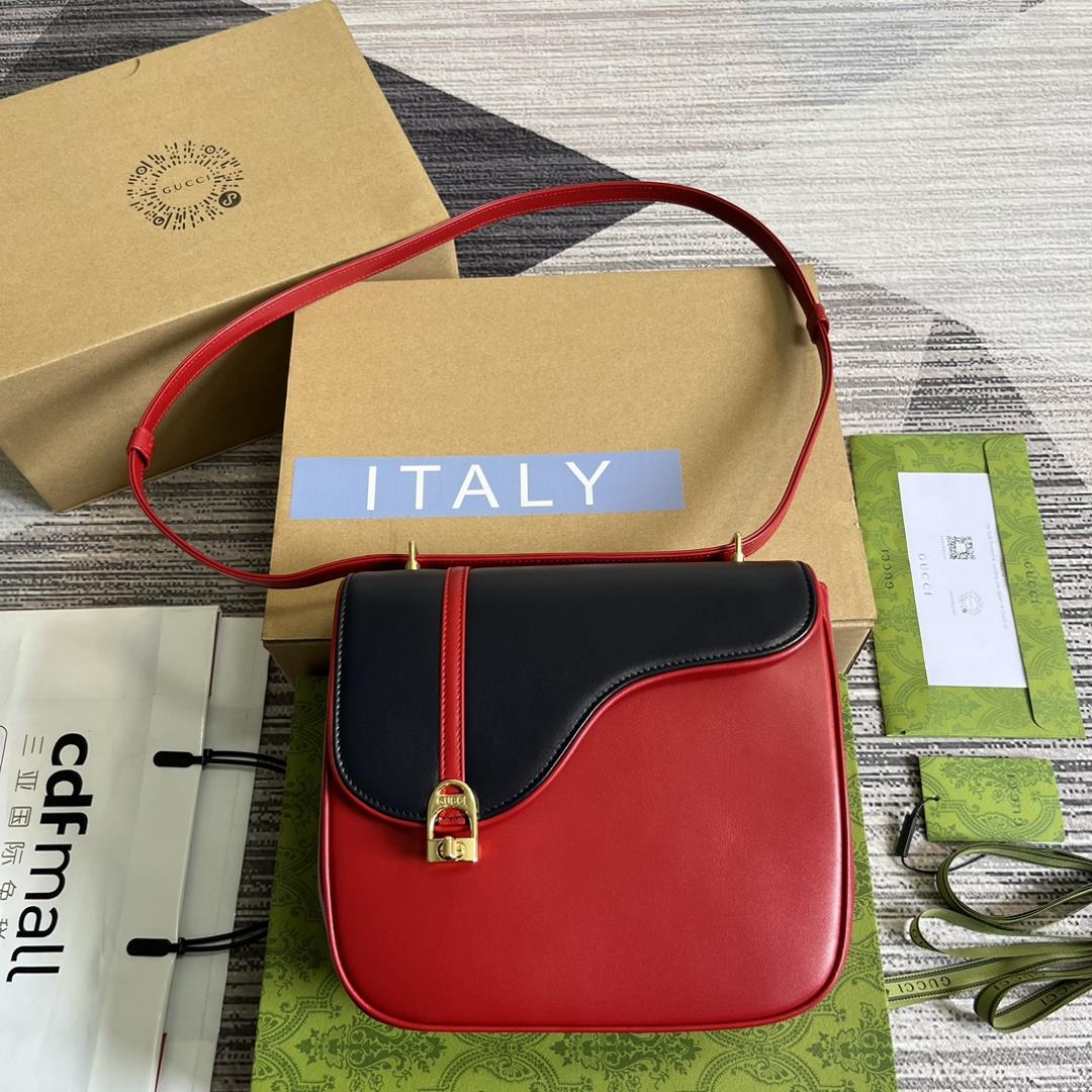 The complete packaging comes from exploring the origin of Gucci and the equestrian style design i