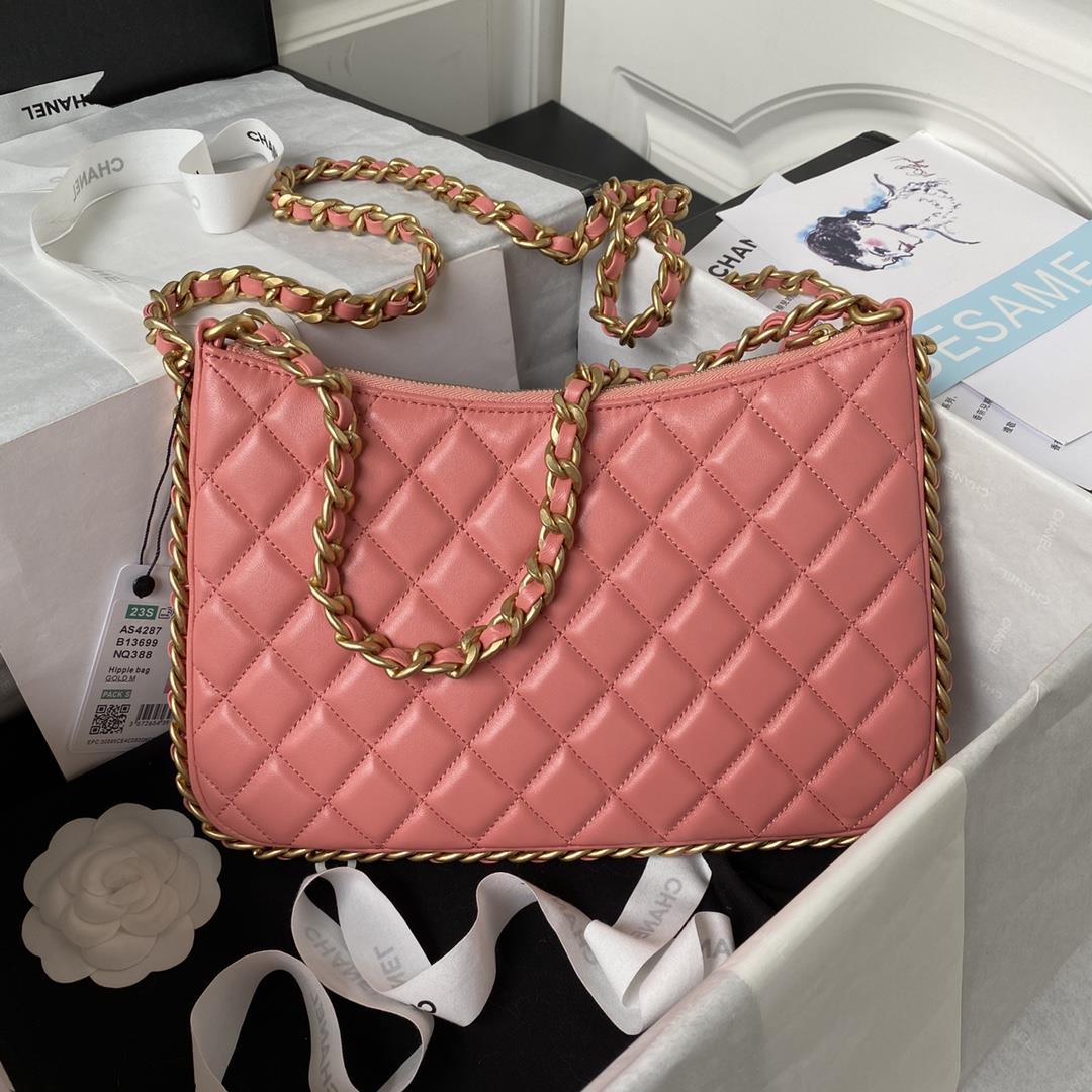 Chanel Xi Leather Bag New AS4287 The newly designed hobo binding is adorned with exquisite