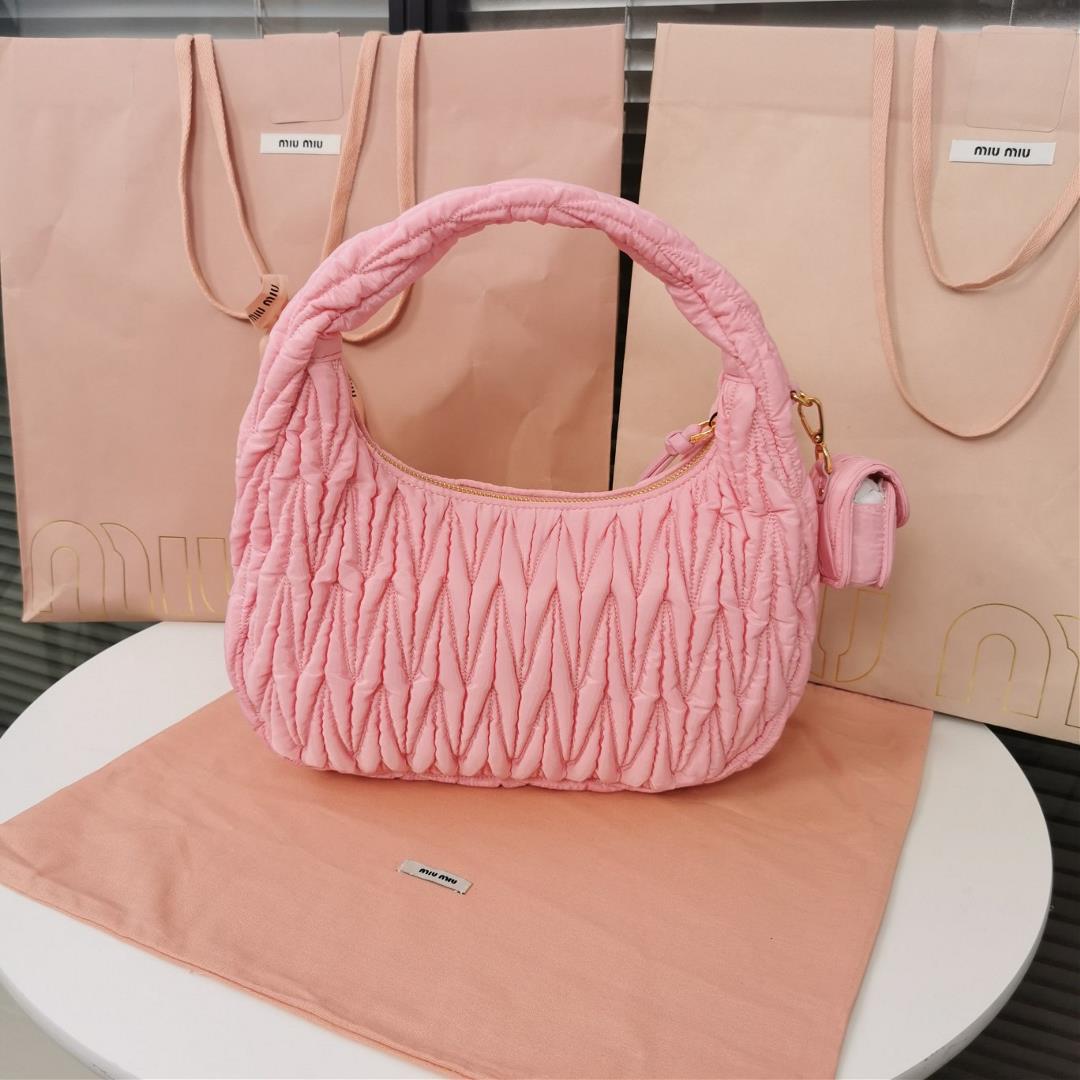 MiuWander handbag a new product of M family is made of environmentfriendly nylon The yarn is m