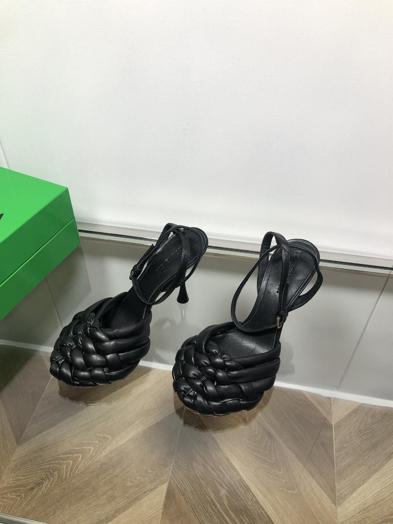 Top tier highend version purchasing quality original development Bottega Veneta woven sandalsBV is