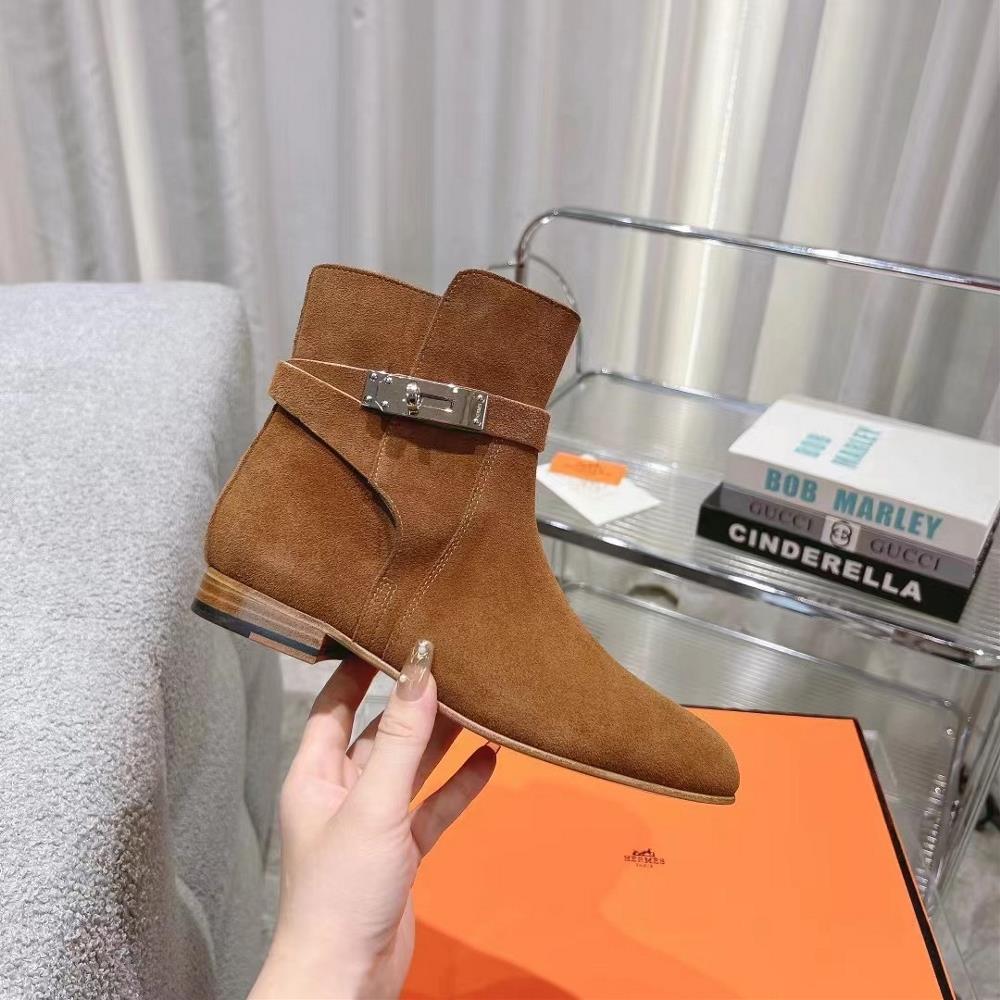 The Hermes Kelly Short Boots are the epitome of luxury and style With their sleek design