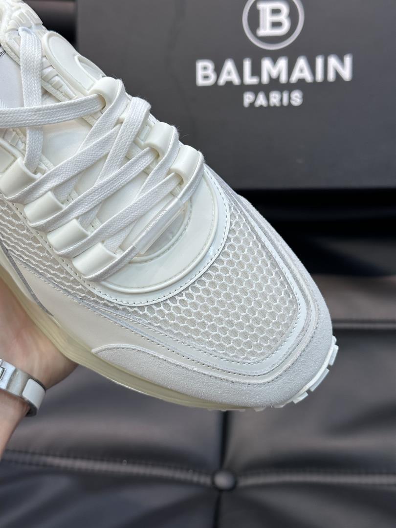 Balmain Balmans new air cushion sports shoes mens low top sports shoes purchase the or