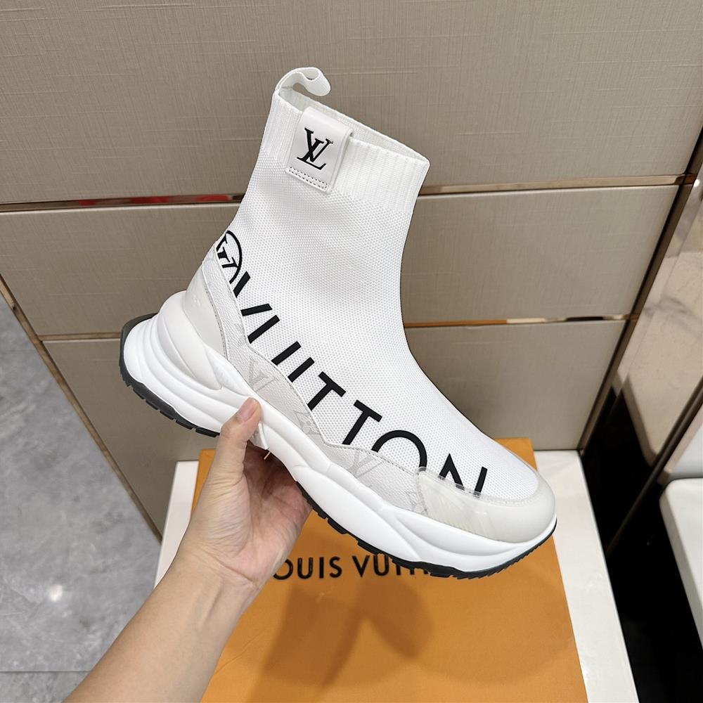 lv shoesrun55High Top Sneakers