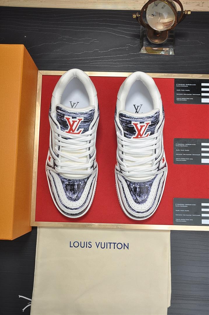 LOUIS VUITTON Original Order New LV Louis Vuitton Top Edition LV Classic Fashion Shoes Cho