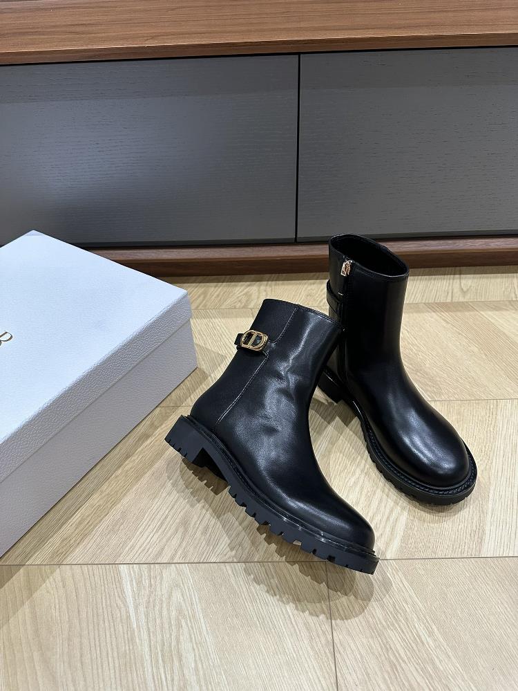 CD New CD Button Short Boots Small Cow Face Cow Lining Source Sole Size3536373839 Order 40TagName Dior BootsTagId 20970740  professional luxur