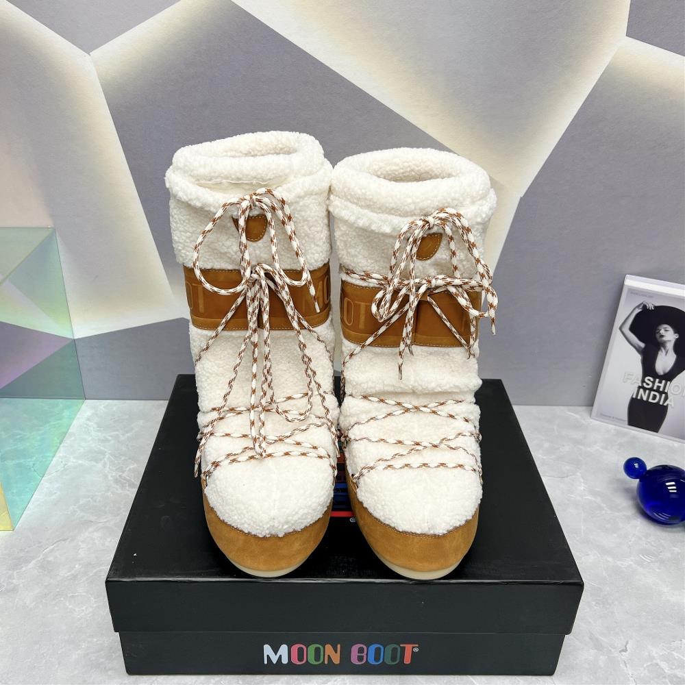 Step into the realm of comfort and style with the Moonboot Boots the latest snow boot tha