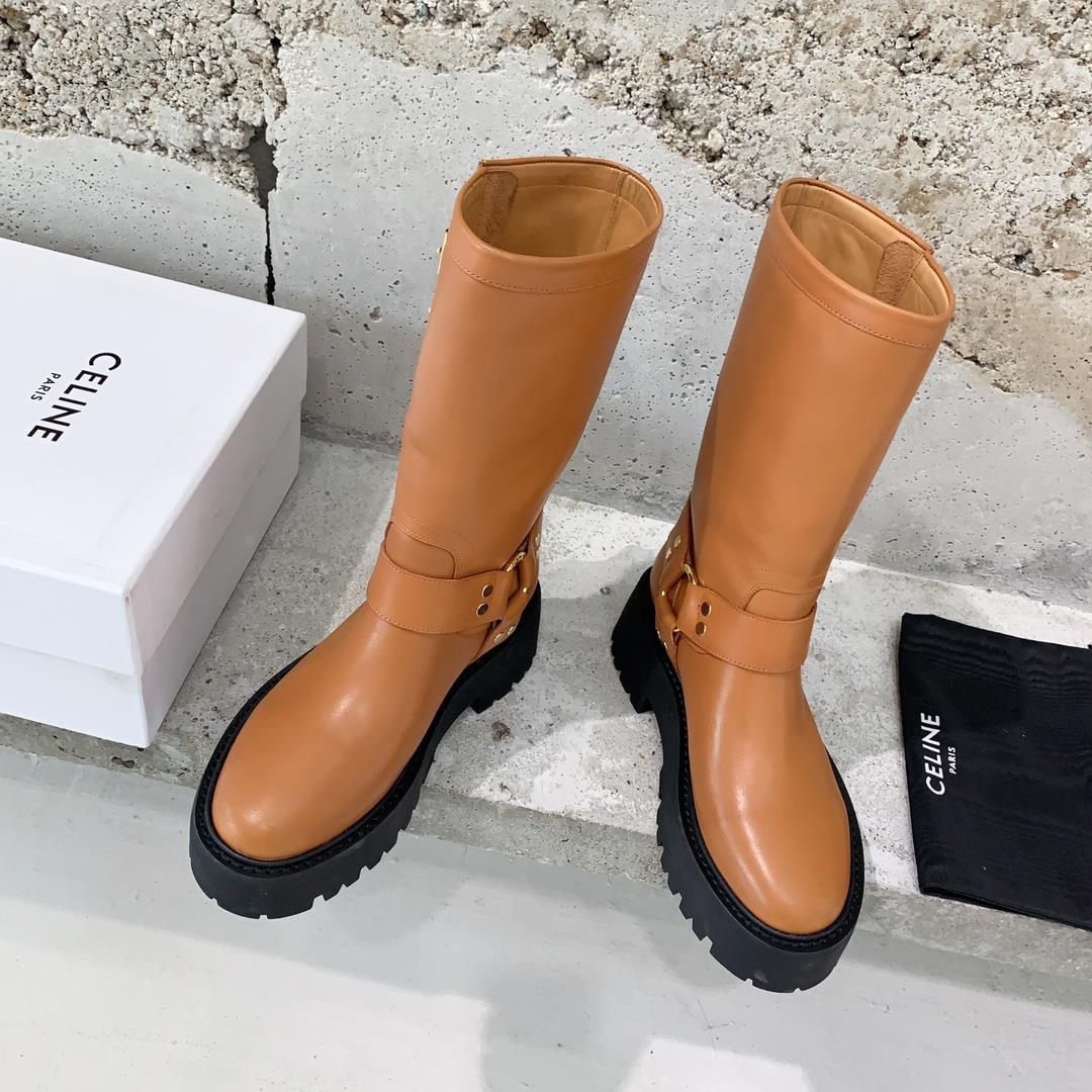 The Celine runway motorcycle boots are simple stylish stylish and durable making them a timele