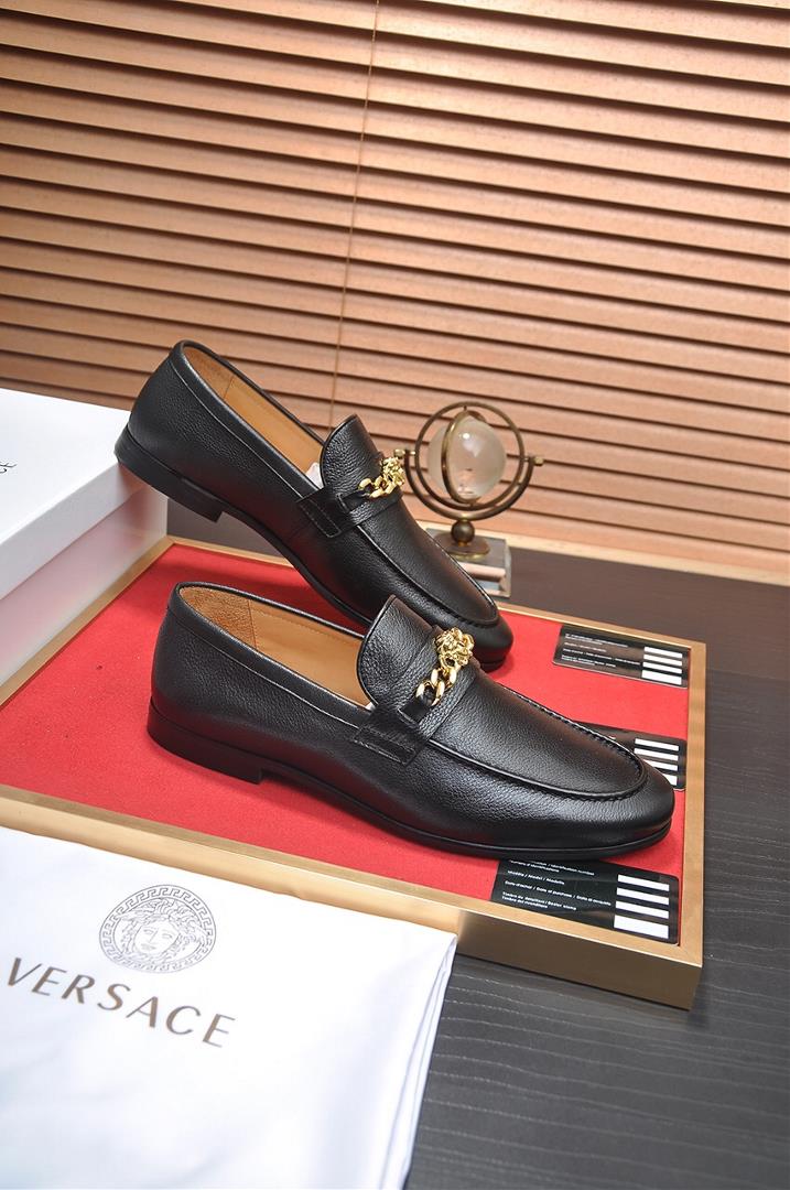 Versace All Cow Lining Versace Shoppe was launched at the same time new mens shoes and f