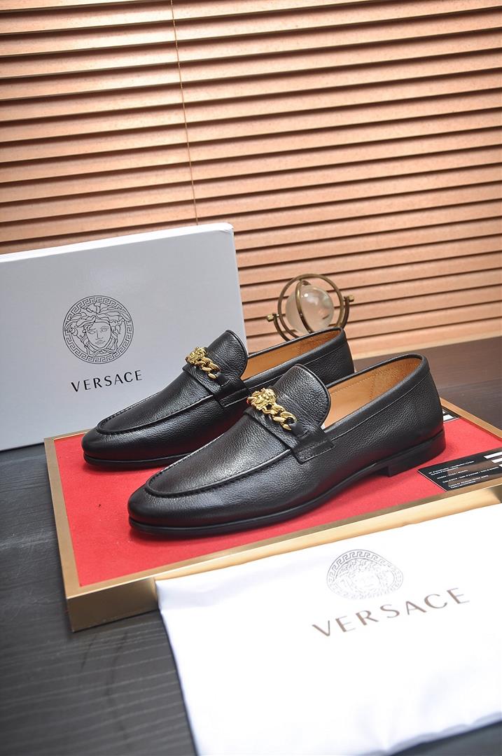 Versace All Cow Lining Versace Shoppe was launched at the same time new mens shoes and f