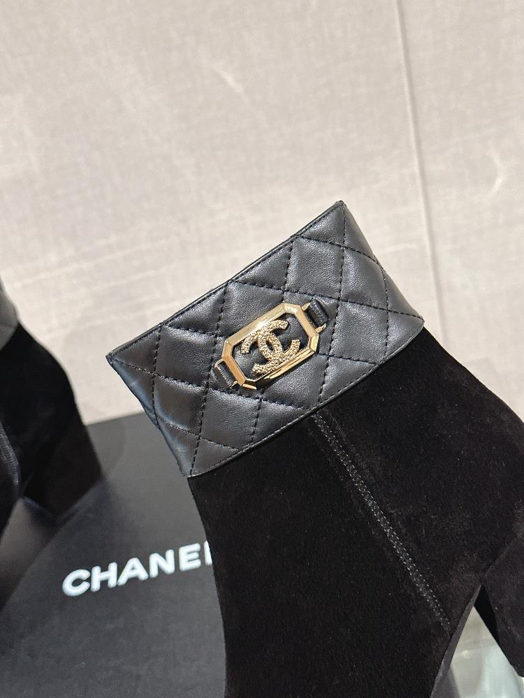 Fashion is a form of selfexpression and for me the Chanel Thick Heel Short Boots are th