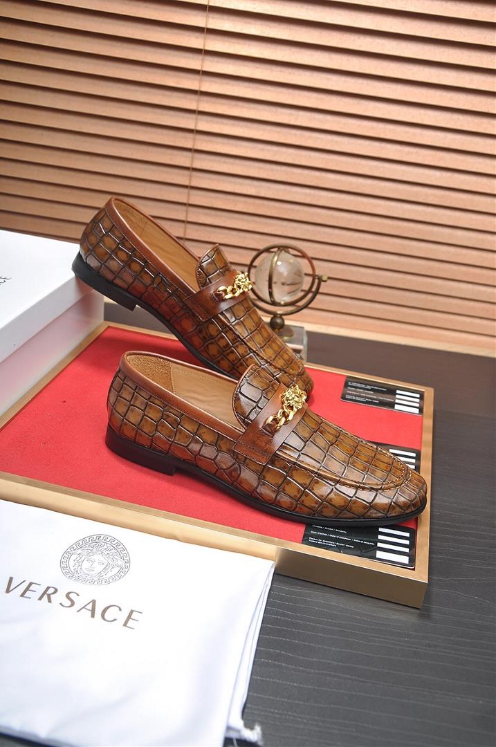 Versace All Cow Lining Versace Shoppe was launched at the same time new mens shoes and f