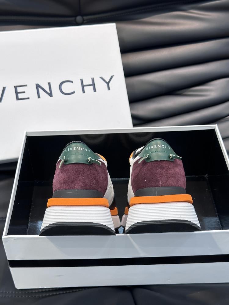 The givenchy brand new givenchy mens thick sole elevated casual sports shoe features a hi