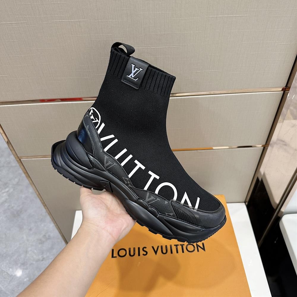 lv shoesrun55High Top Sneakers