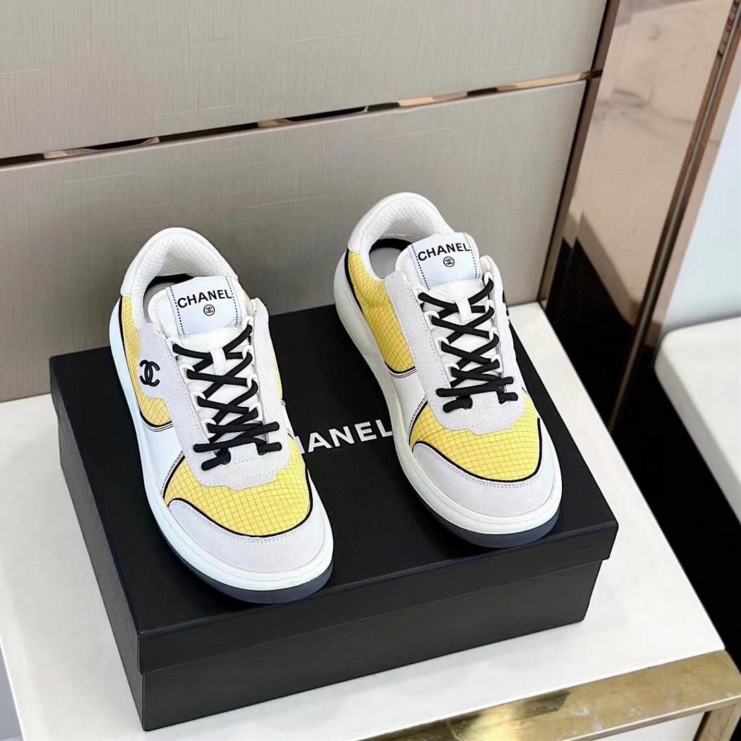 Chanel New Casual Mens Sneakers Purchase The Original Version One by One Restore The Soul headed