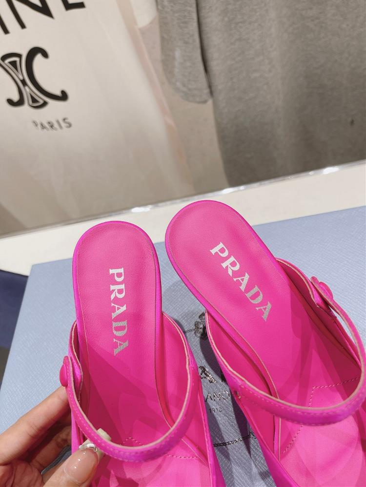 In conclusion Prada shoes slippers and small single shoes epitomize the essence of mode