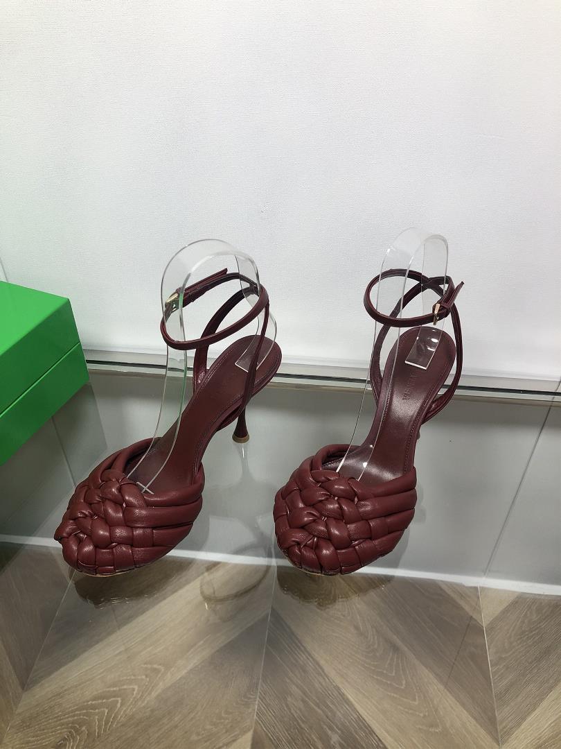 Top tier highend version purchasing quality original development Bottega Veneta woven sandalsBV is