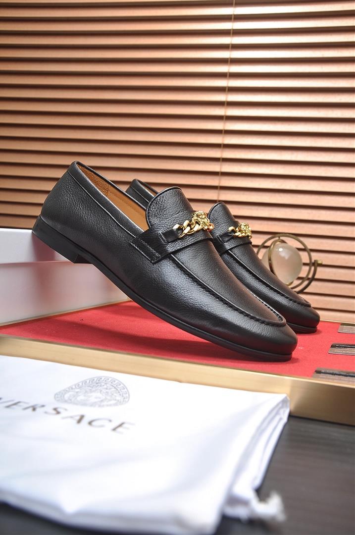 Versace All Cow Lining Versace Shoppe was launched at the same time new mens shoes and f