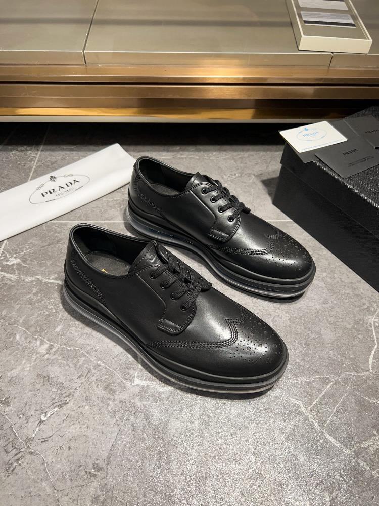 Prada Family Chelsea Mens Shoe Super A Goods This Chelsea shoe is equipped with an air c