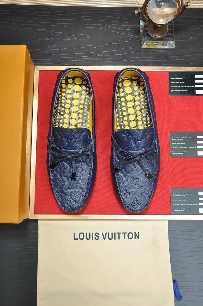 LV shoes Doudou shoes imported original waterdyed cowhide these are not just mere foot