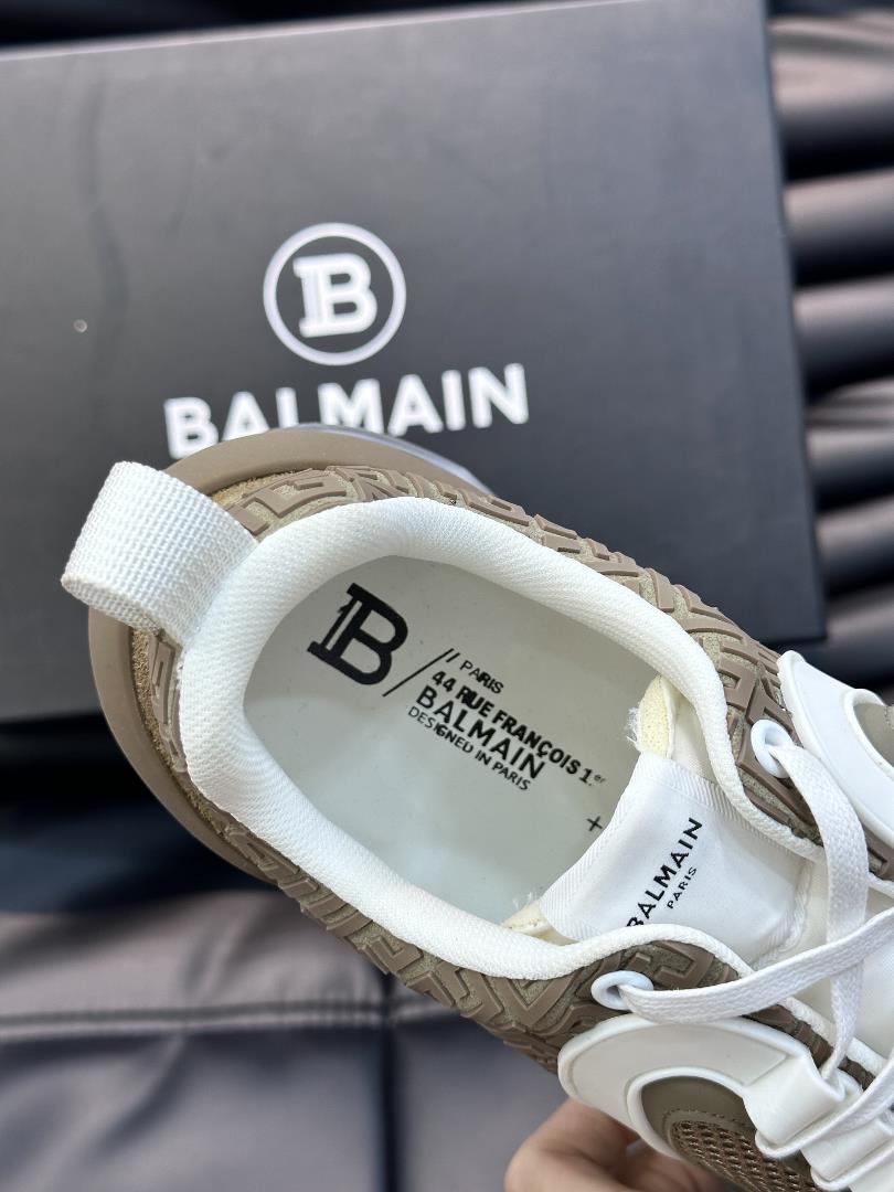 Balmain Balmans new air cushion sports shoes mens low top sports shoes purchase the or