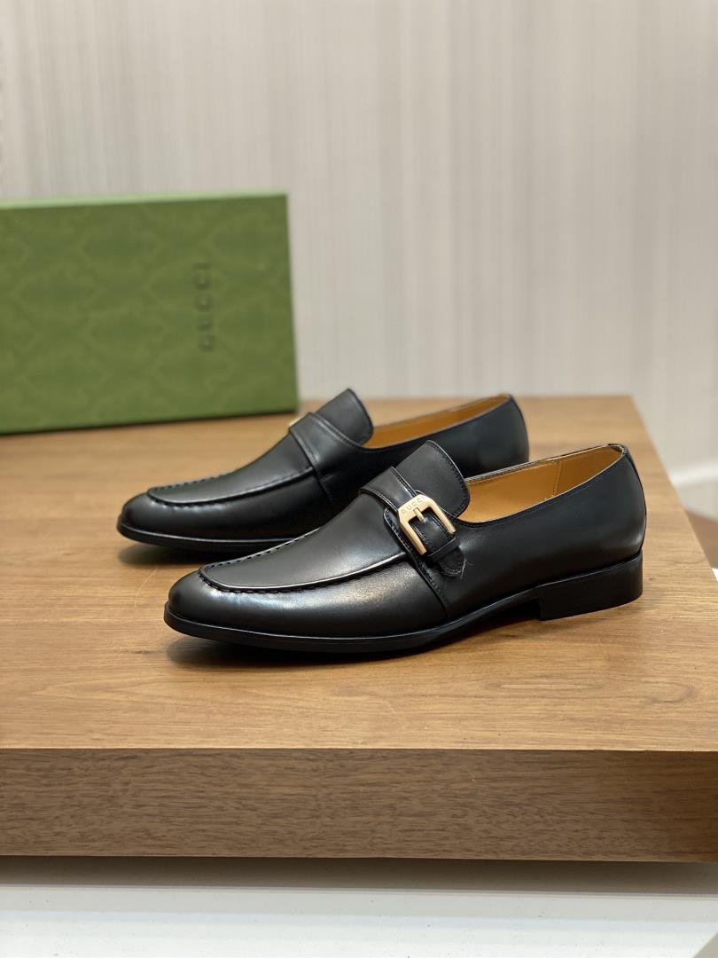 gucci casual leather shoe counter is also available for synchronous sale The imported Ita