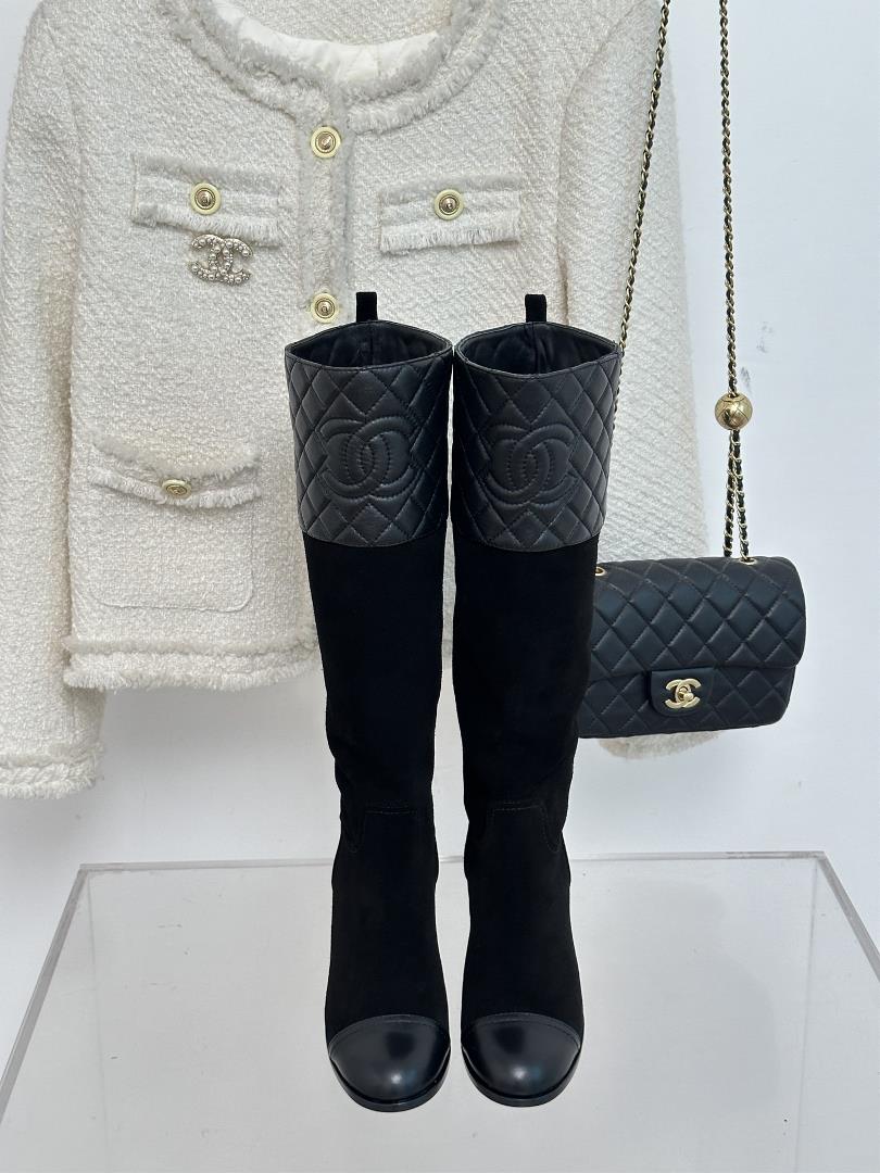 factory price chanel 23s autumn and winter new product paris walking show rhombus thick h